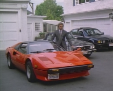 Angus MacGyver Trucs et Astuces - 3x05 Les Diamants du Ganastan - Mac en Ferrari 308 GTS