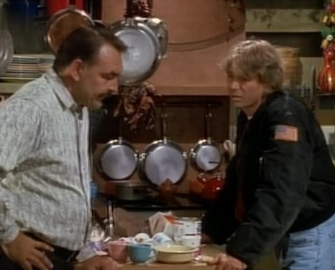 Angus MacGyver Trucs et Astuces - 7x09 Poings d'Honneur - Earl et MacGyver.